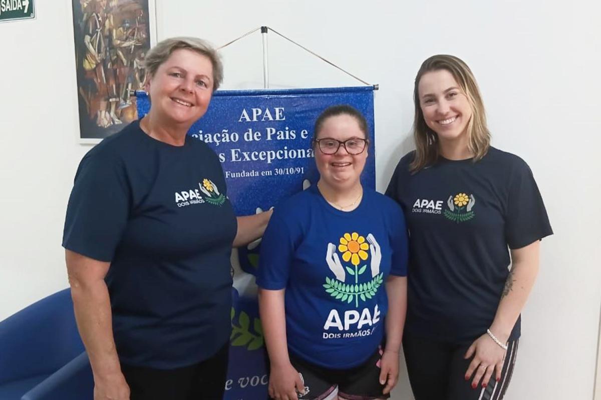 Márcia, Raíssa e Tamíris