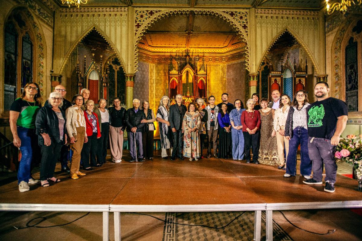 Integrantes da Associação dos Amigos do Patrimônio (Fotos: Maurício Fröhlich @box23filmes / Divulgação PMDI)