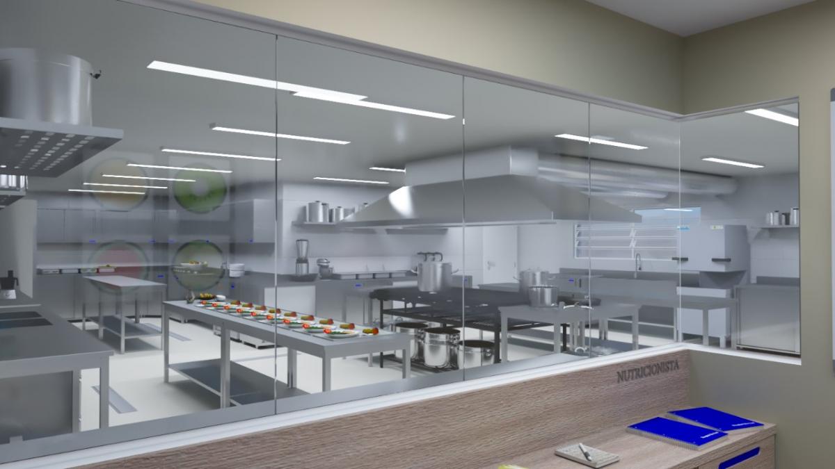 Área passará de 65m² para 121m² Área passará de 65m² para 121m²