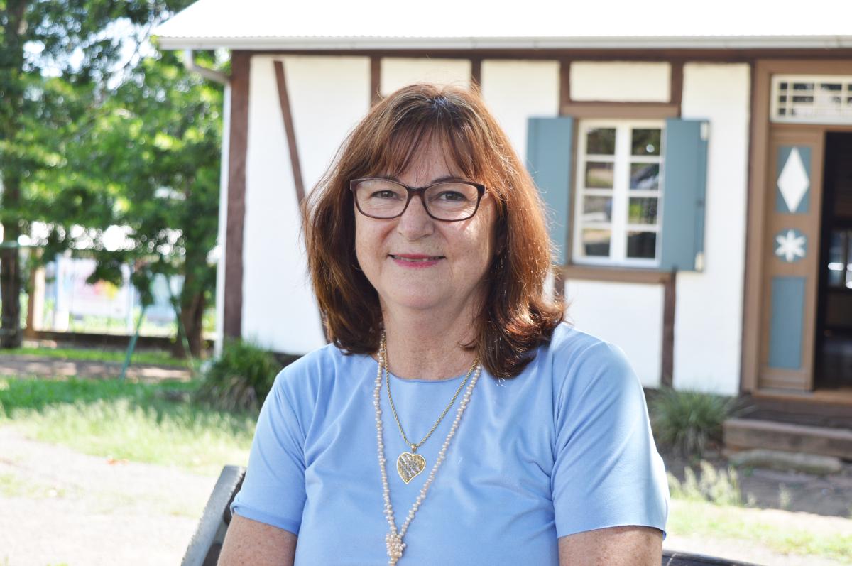 Presidente Terezinha Marina Kuhn Haas (Foto: Divulgação)