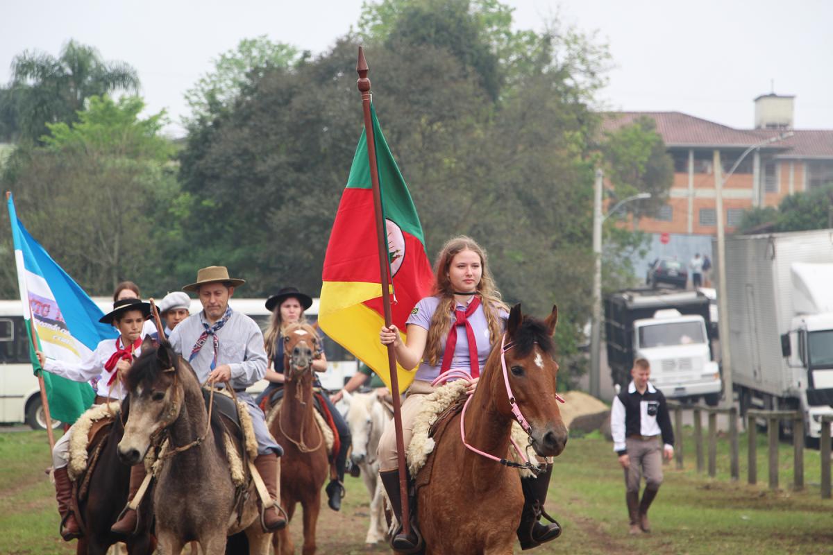 Expansão da centelha da Chama Crioula ocorreu no dia 8 Expansão da centelha da Chama Crioula ocorreu no dia 8