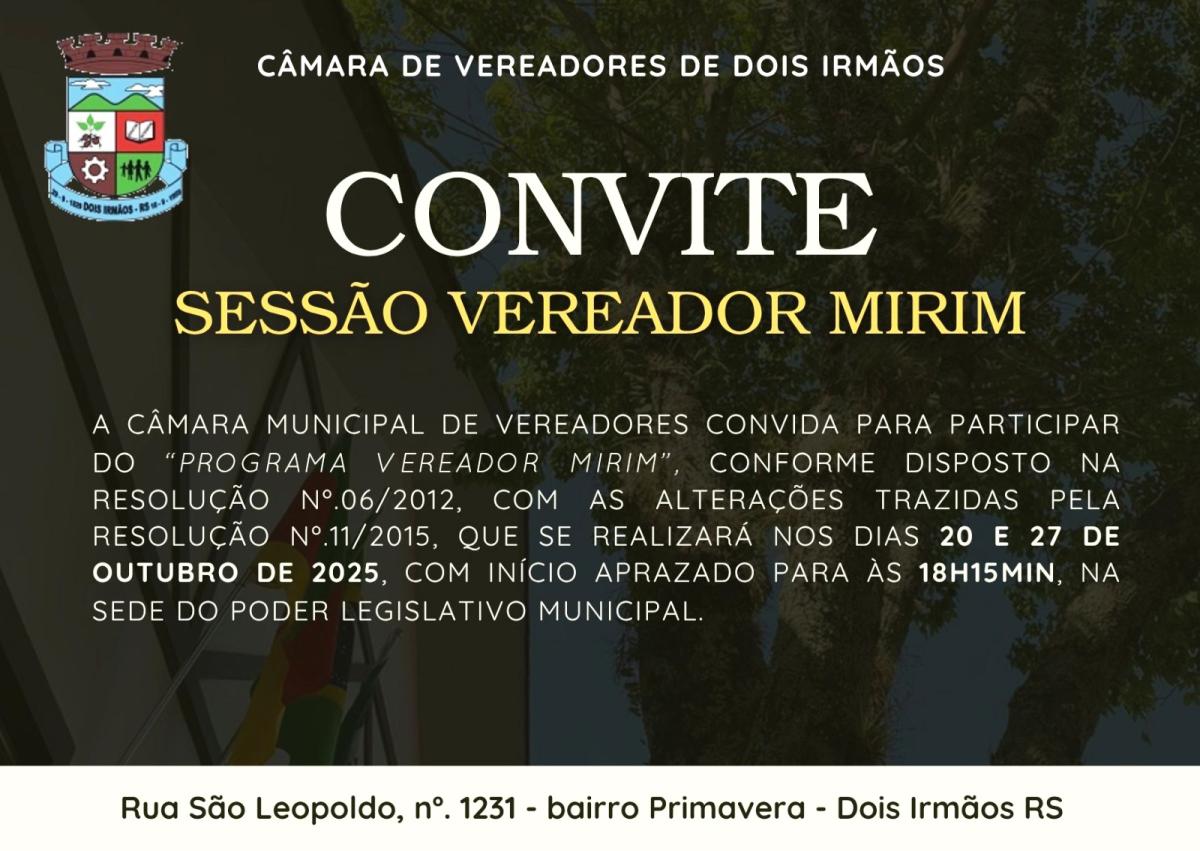 Toda comunidade está convidada a prestigiar