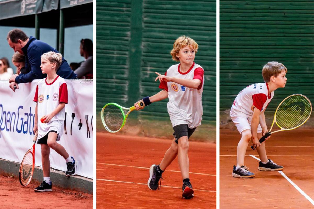 Clube sediará partidas das categorias kids e 12 anos, com participação de três jovens tenistas de Dois Irmãos (Fotos: Divulgação)