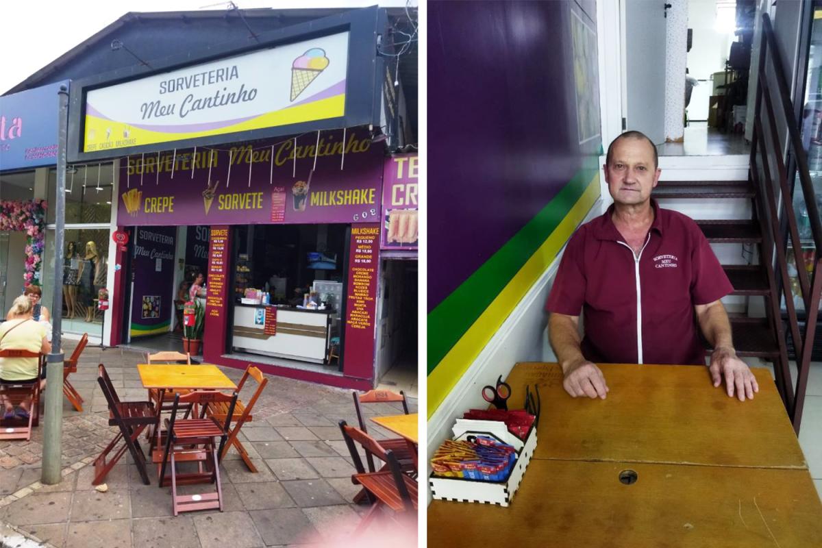 Sorveteria é destaque no prêmio Melhores do Ano / Proprietário Orlando Luft