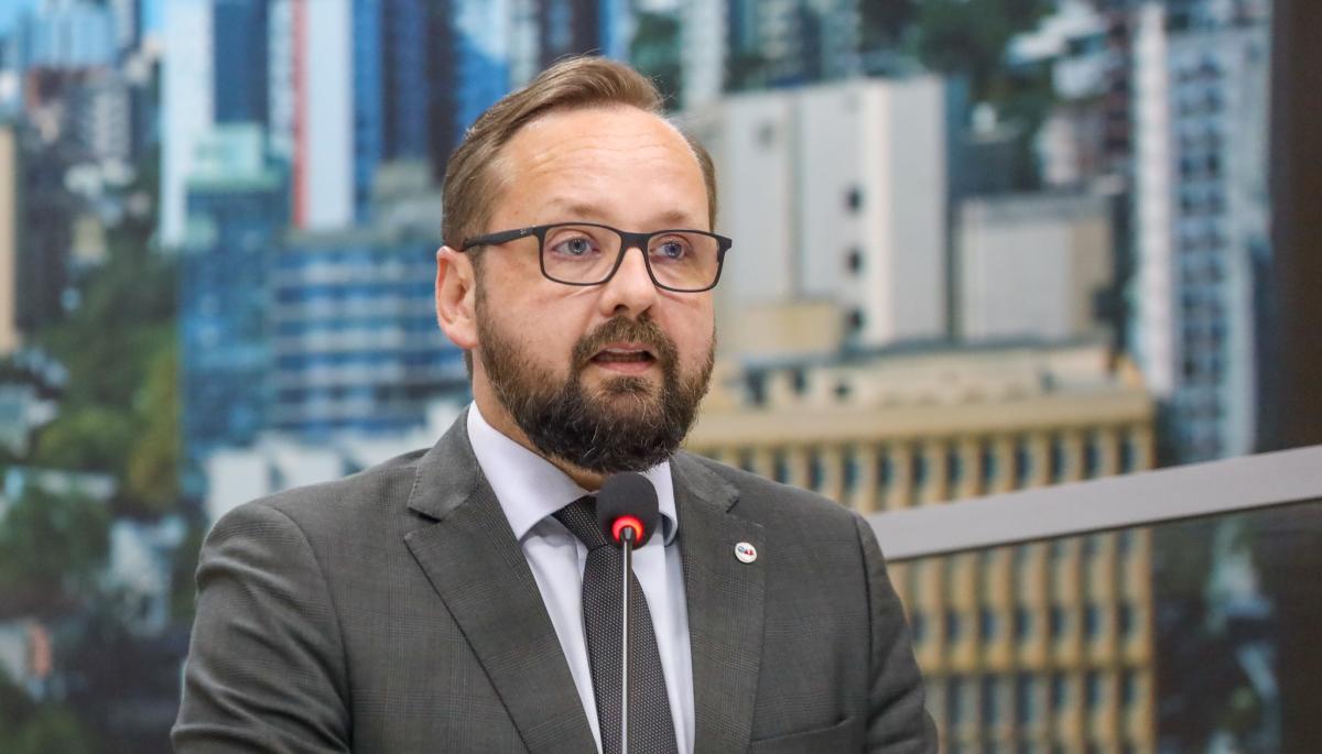 Carlos Eduardo Braun (Foto: Câmara Municipal de Novo Hamburgo)