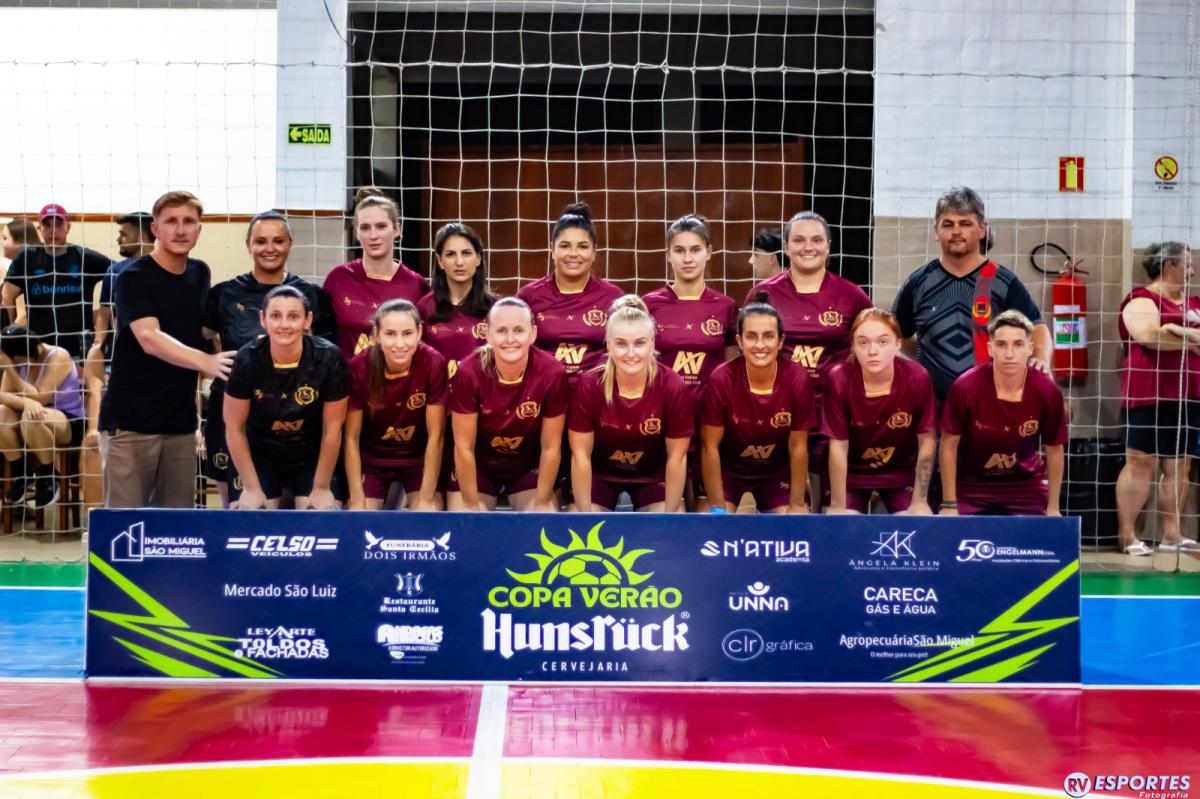Atenas é o único time de Dois Irmãos que segue na disputa do Feminino (Foto: RV Esportes Fotografia)