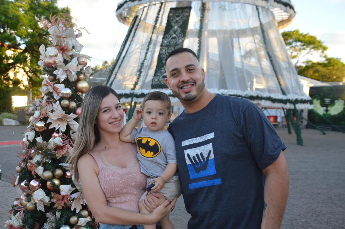 Jéssica, Henrique Gabriel e Lucas, de Campo Bom