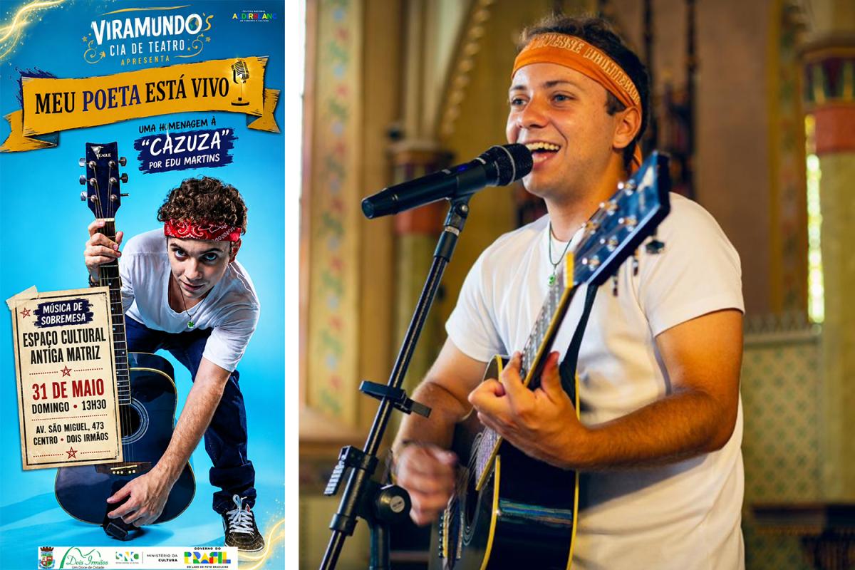(Cartaz: Divulgação / Foto: Maurício Fröhlich)