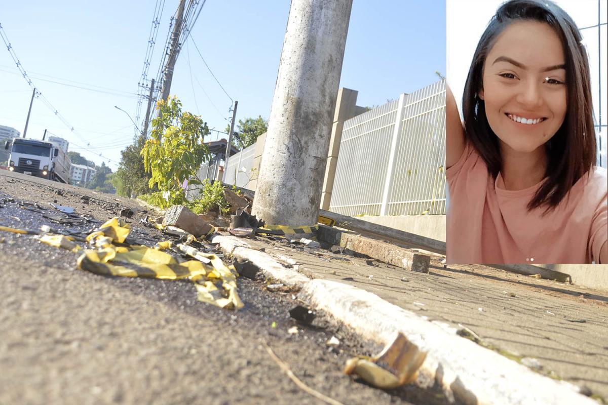 Suélen Scarlee Soares tinha 20 anos; marcas da tragédia ainda estão no local