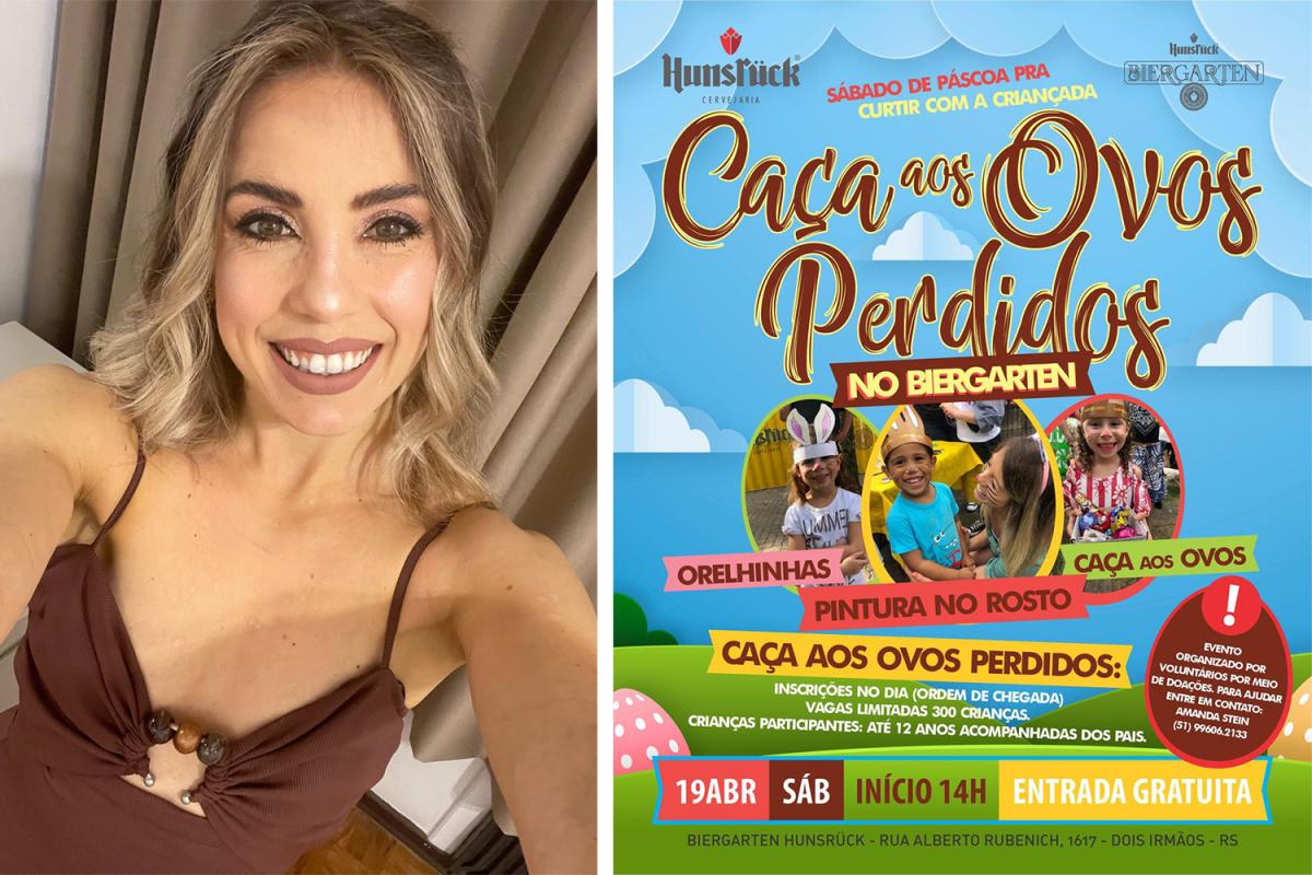 Amanda Stein é a idealizadora da ação Amanda Stein é a idealizadora da ação