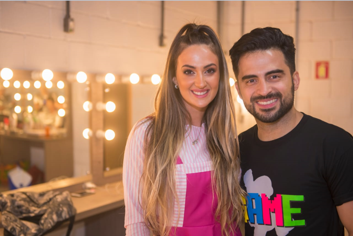 Luísa e Jonatan, proprietários da Mega (Foto: Paulo Oliveira Fotografia)
