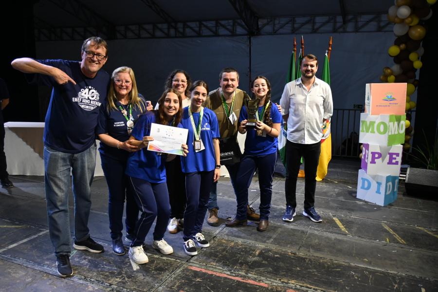 1º lugar – Anos Finais do Ensino Fundamental (Foto: Divulgação / PMDI)