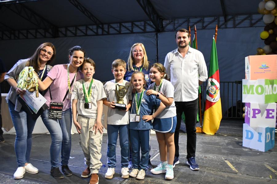 1º lugar – Anos Iniciais do Ensino Fundamental (Foto: Divulgação / PMDI)