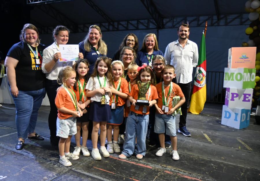 1º lugar – Educação Infantil (Foto: Divulgação / PMDI)