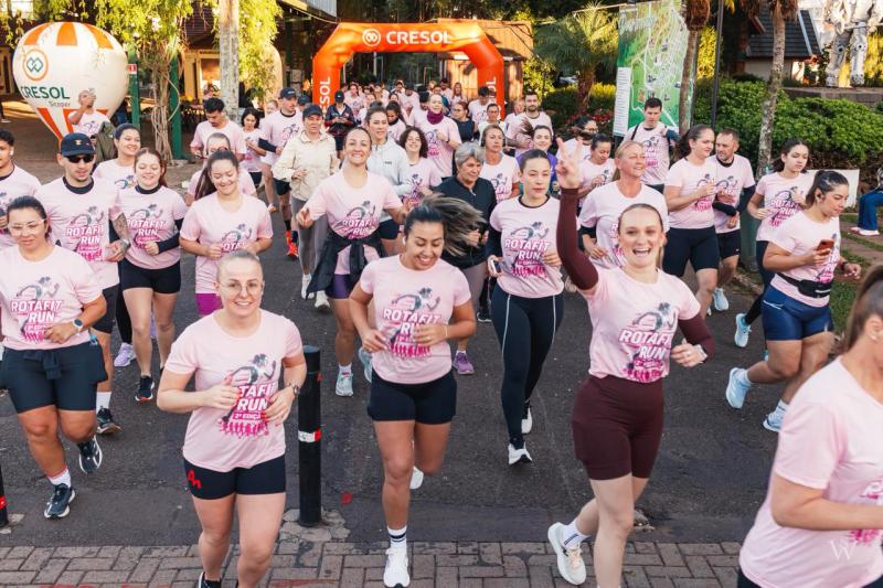 2ª edição do Rotafit Run comemorou Dia das Mães com 120 participantes