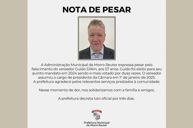 Guido Dilkin tinha 57 anos