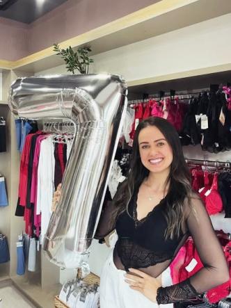 A loja Tay Sexy Boutique, de Taynara Langner Weiler, celebrou 7 anos no dia 13 de abril
