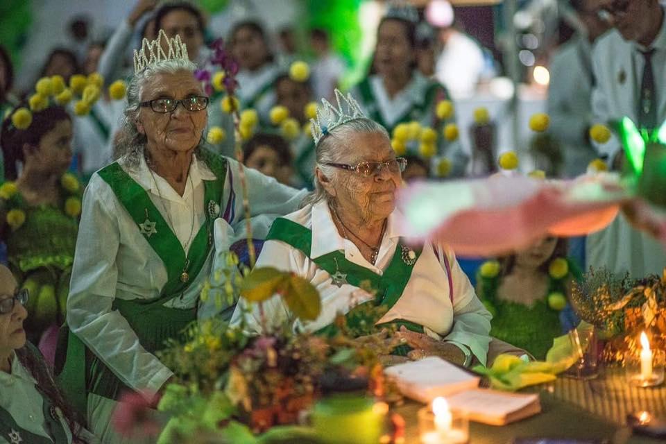 Trabalho em homenagem aos 90 anos da Madrinha Rita (Foto: Rafael Oliveira)