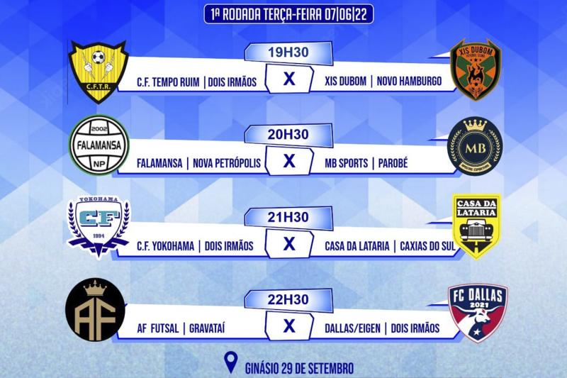 Competição reúne 14 equipes