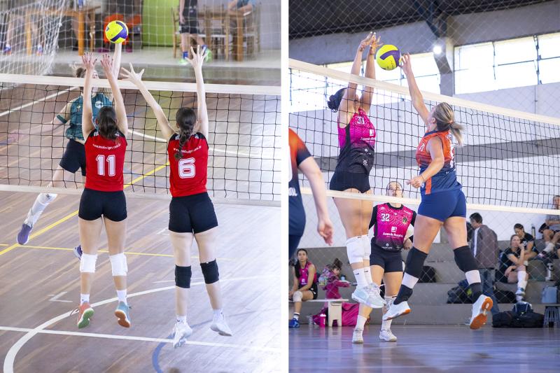 Aberto de Vôlei de Dois Irmãos segue neste sábado com mais quatro jogos