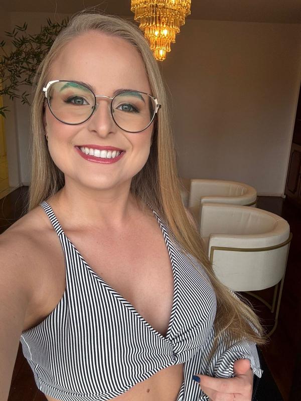 Aline Bourscheid Kaefer estava de aniversário na quarta-feira, dia 18 de dezembro