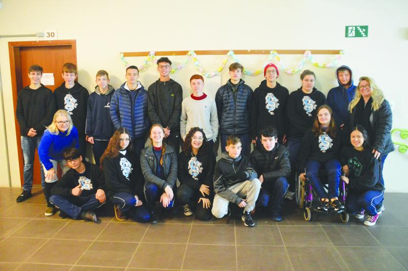 Turma do 9º ano da Arno Nienow