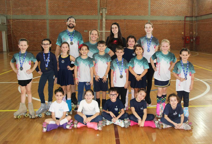 Alunos da Patinart Dois Irmãos 