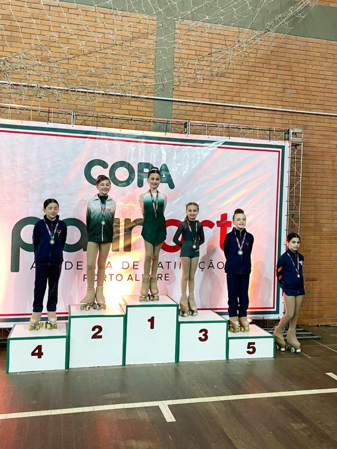 Ana Clara Mayer Alves em 1° lugar