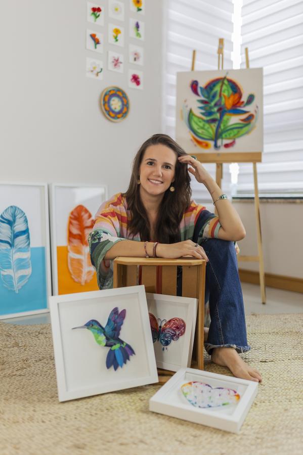 Artista plástica Denise Dick