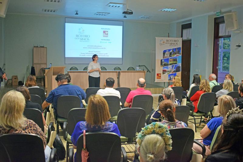 Lançamento foi prestigiado por imprensa, guias de turismo e representantes dos municípios que integram o Roteiro dos Sinos (Fonte: Rota Romântica / Fotos: Francis Jonas Limberger)