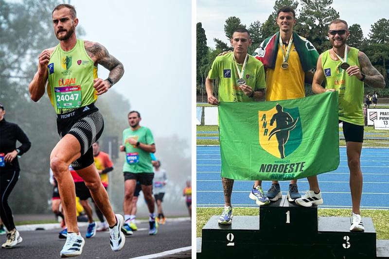 Guilherme está na corrida há pouco mais de três anos (Fotos: Divulgação)