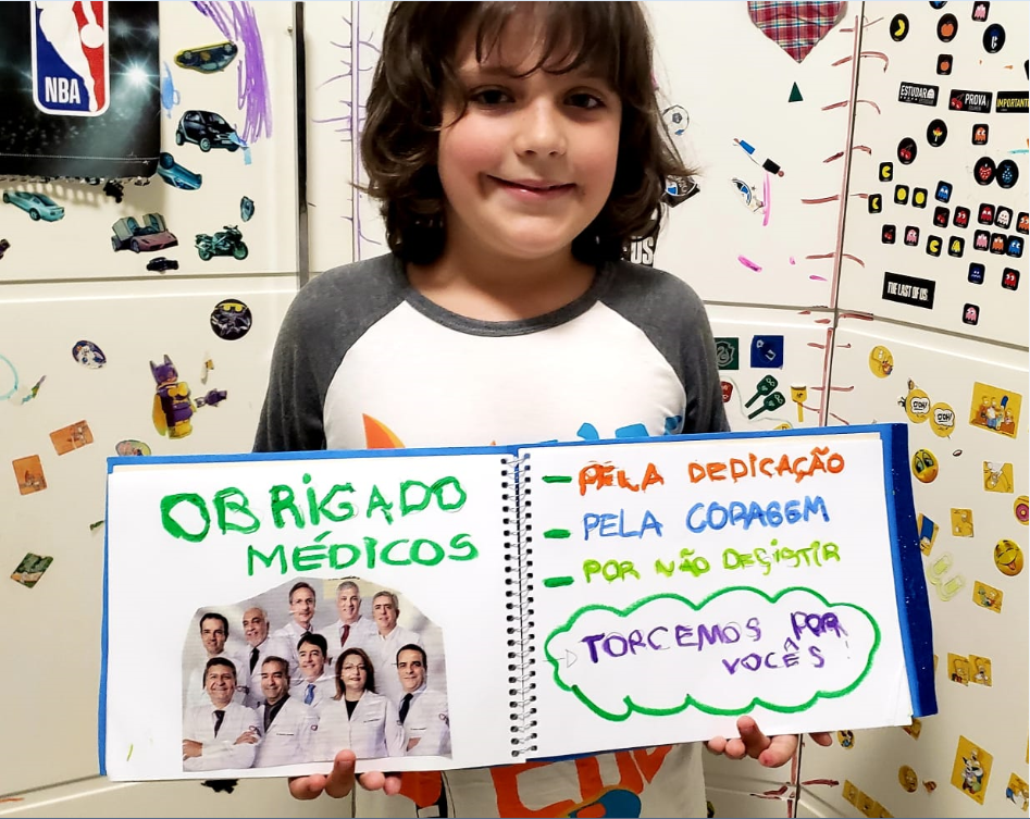 Bento fez agradecimento aos médicos
