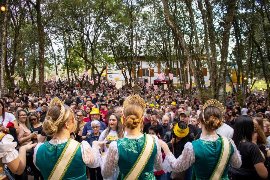 Biergarten lotou no último sábado