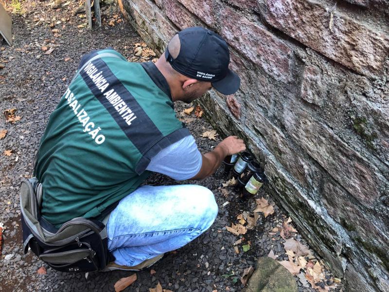 Agentes seguem visitando residências da cidade (Foto: Divulgação / PMDI)