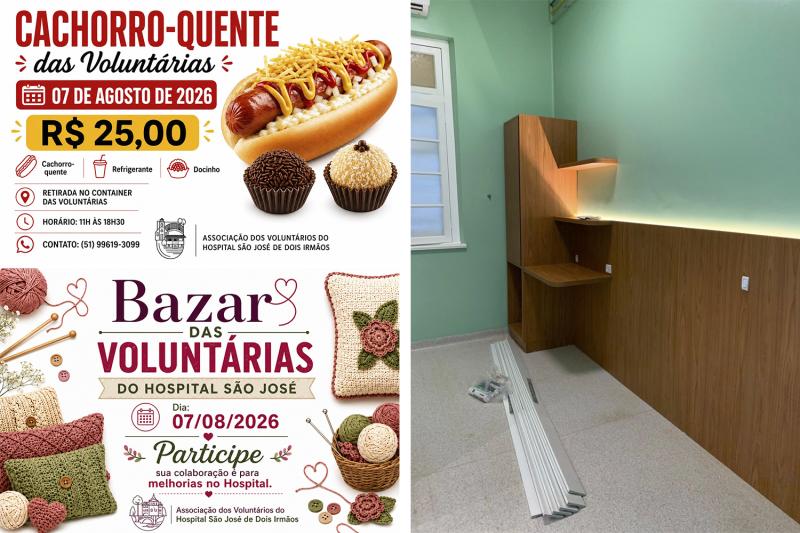 Renda será destinada à reforma de quartos de acolhimento, proporcionando mais conforto, dignidade e humanização aos pacientes e seus familiares (Fotos: Divulgação)
