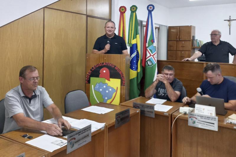 Suplente Marcos Nogueira assumiu na segunda-feira (Foto: Divulgação / Câmara)