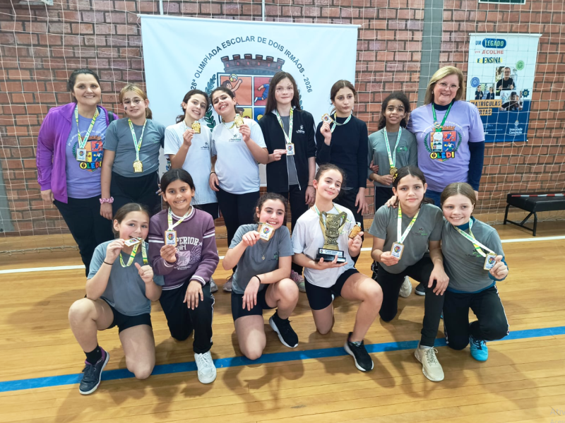 Câmbio define primeiros campeões da 28ª Olimpíada Escolar de Dois Irmãos