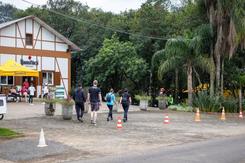 Saída e chegada serão na Cervejaria Hunsrück, no Travessão Rübenich (Foto: Divulgação / Hunsrück)