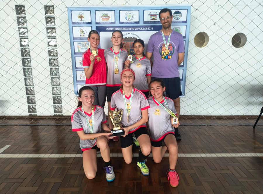 Campeãs – Equipe mirim da Primavera