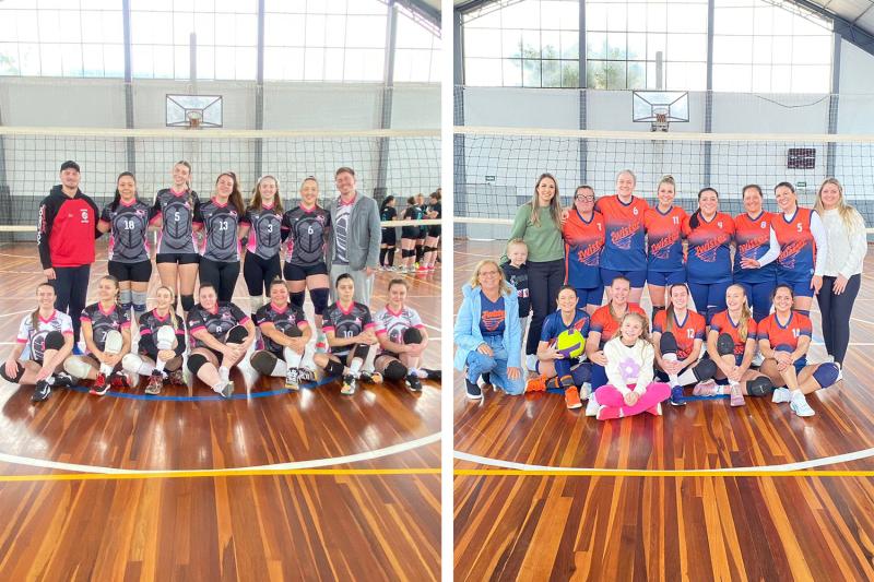Sharks – Feminino / Twister – Feminino (Fotos: Divulgação / Desporto)