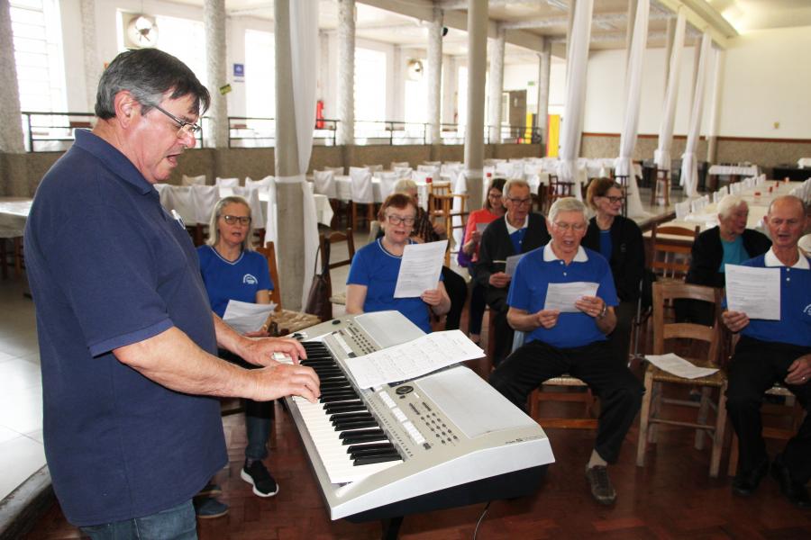 Canto também marcou comemoração de aniversário
