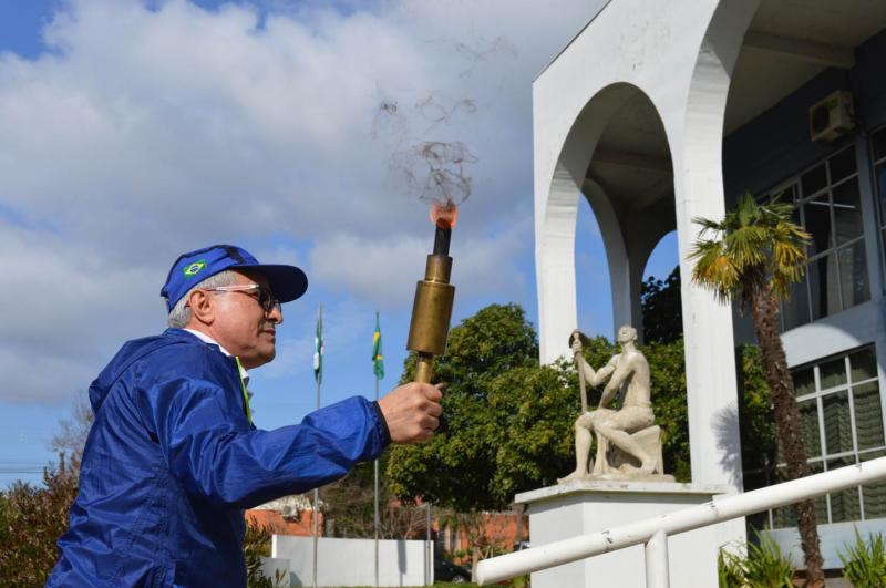 Símbolo pátrio ficará guardado no Corpo de Bombeiros até 1º de setembro