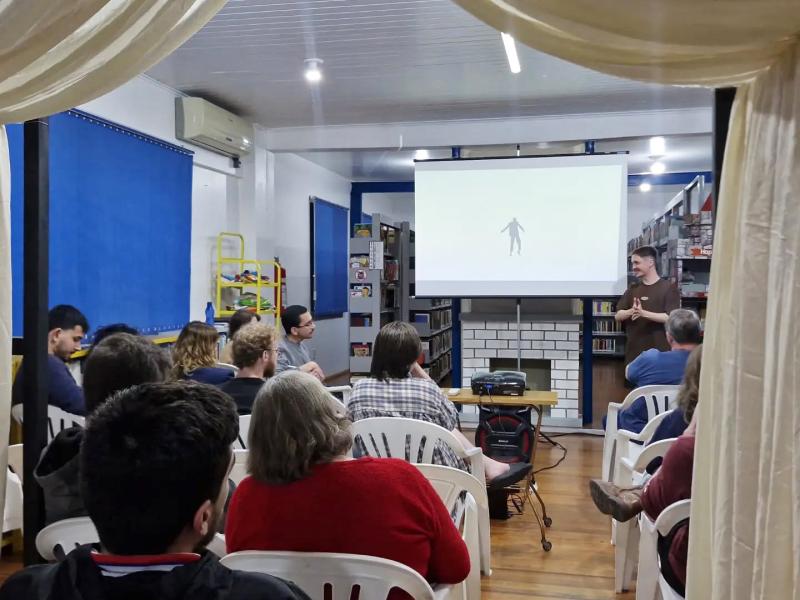 Cineclube Dois Morros lota Biblioteca Pública com o clássico “Um corpo que cai”