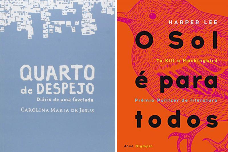 “Quarto de despejo” e “O sol é para todos” estão entre as obras escolhidas