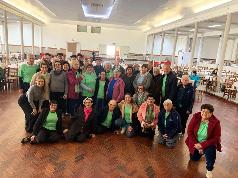 Grupo reunido na Santa Cecília (Foto: Divulgação)