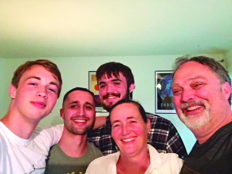Reed, Will, Carson, Maya e Geoff