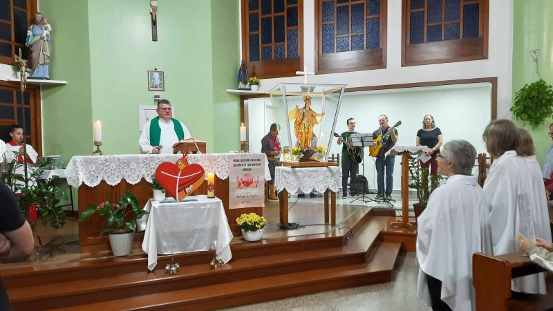 Abertura ocorreu no Vale Verde (Fotos: Divulgação / Paróquia)