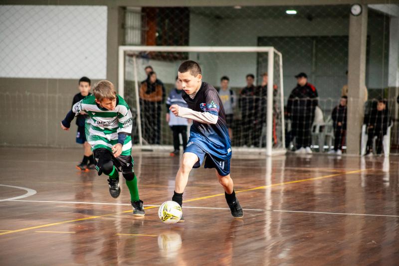 Jogos aconteceram no Ginásio Arno Nienow (Foto: @napalmfoto)