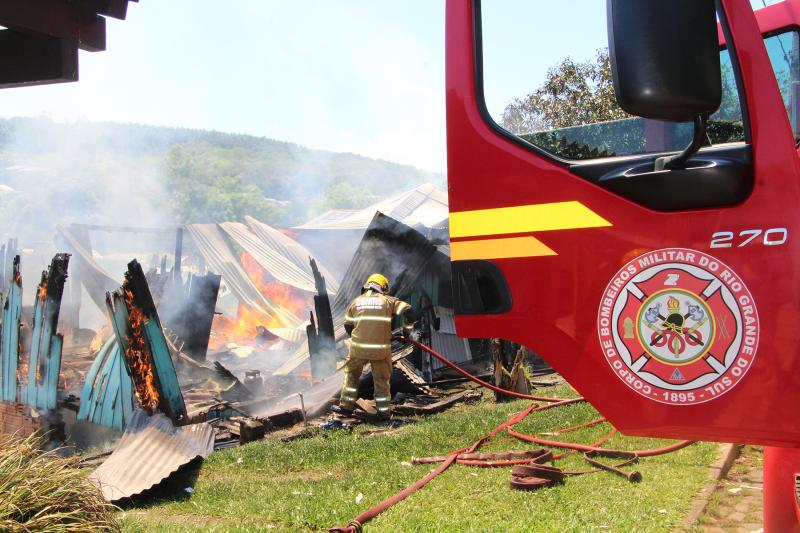 Foram 45 registros de incêndio