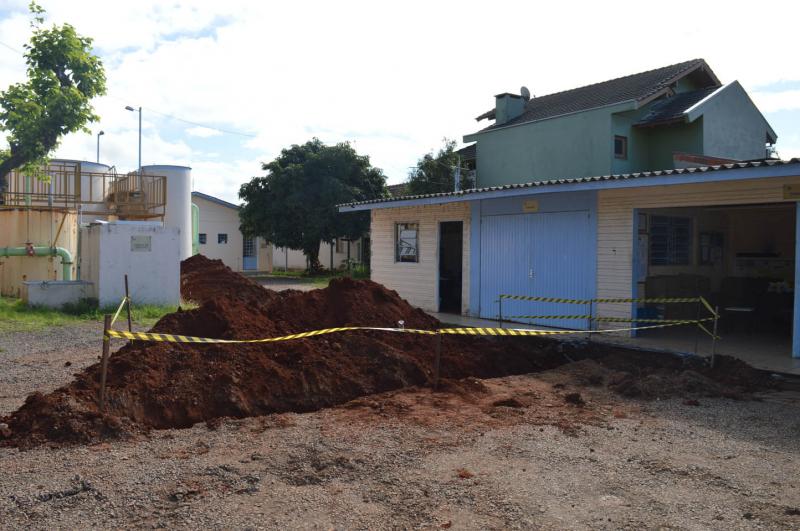 Motivo do corte é a instalação da nova estação de tratamento compacta